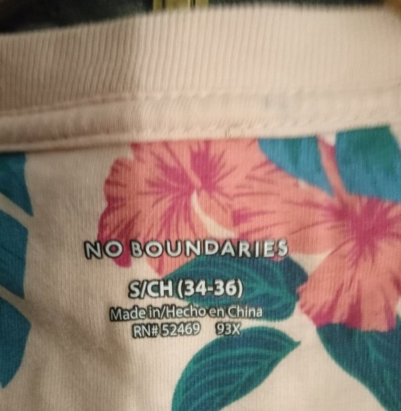 Tropical Print Tee - Picture 3 of 3